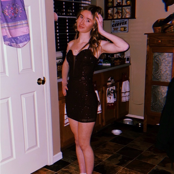 Windsor Dresses & Skirts - Windsor Strapless Black Dress